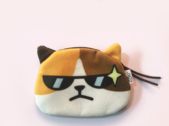 Cute Cat Purse — Mini Storage Pouch for Coins, Cards & Essentials