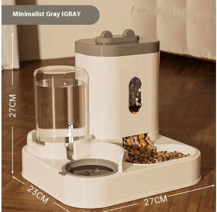 PetHydrate V3.0 - Cat Bowl & Water Fountain 2-in-1 — Fresh Food & Flowing Water in One