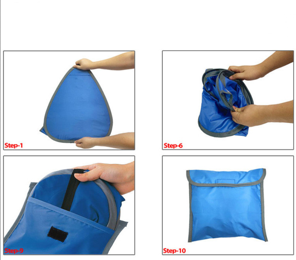 Summer Mini Portable Pop-Up Beach & Camp Head Shade Tent (Windproof, Sun Shelter)