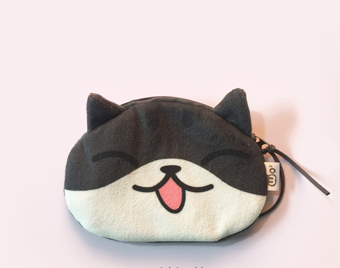 Cute Cat Purse — Mini Storage Pouch for Coins, Cards & Essentials