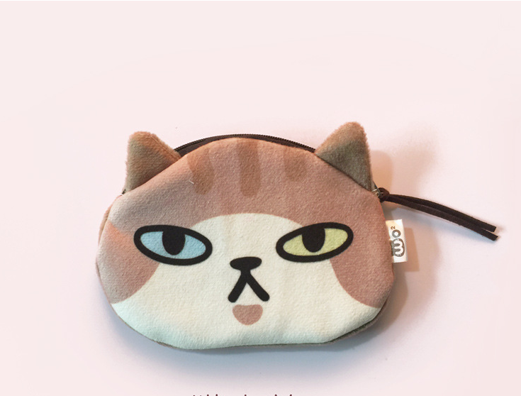 Cute Cat Purse — Mini Storage Pouch for Coins, Cards & Essentials