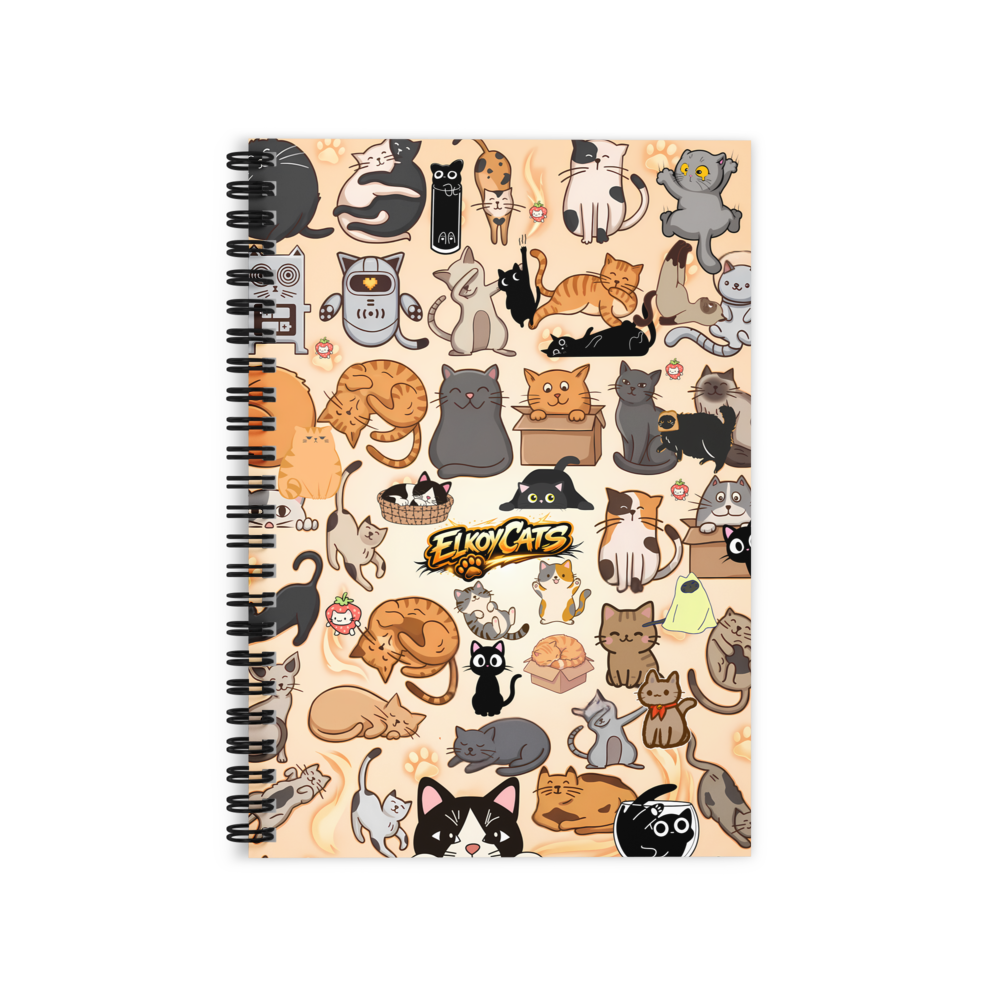 Ruled Line Spiral Notebook